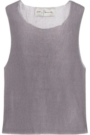 Cortana Top, Dame, Lilla, L, Strik Top Giulia