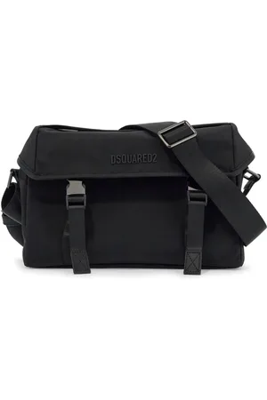 Dsquared2 Taske, Herre, Sort, ONE SIZE, Uld, Sort Polyamid Skuldertaske