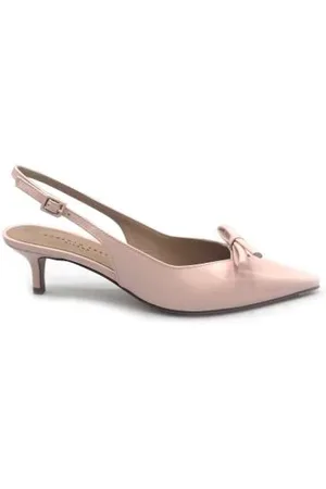 ROBERTO FESTA Sko, Dame, Lyserød, 40 EU, Læder, Peonia Børstet Læder Slingback Sko