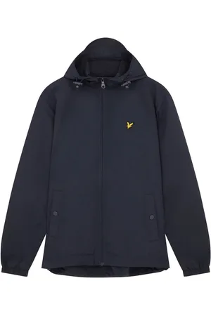 Lyle & Scott Jakke, Herre, Blå, XL, Nylon, Zip-Up Hættejakke