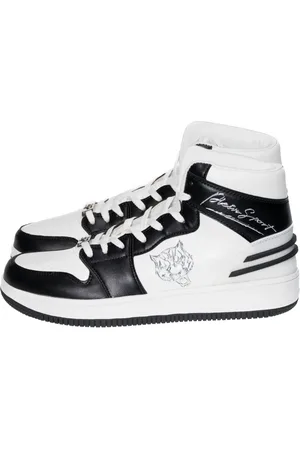 Philipp Plein Sko, Herre, Sort, 44 EU, Læder, Herre Sneakers Sips800
