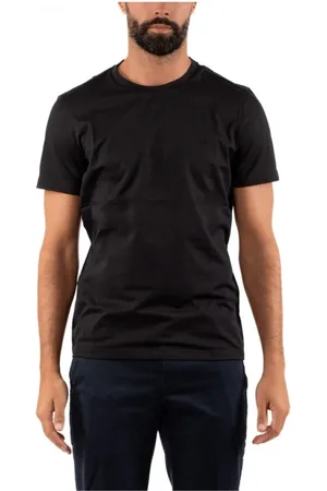 Dondup Top, Herre, Sort, L, Bomuld, Casual T-Shirt