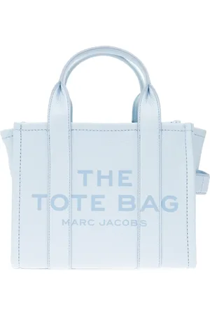 Marc Jacobs Taske, Dame, Blå, ONE SIZE, Uld, The Leather Small Tote Bag