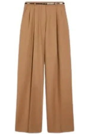 Sportmax Bukser, Dame, Brun, S, Denim, Casual Denim Bukser