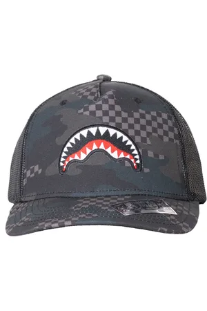 Sprayground Tilbehør, Herre, Grå, ONE SIZE, Bomuld, 3 AM Grå Cap