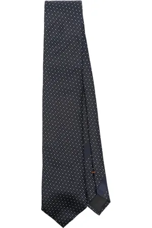 Ermenegildo Zegna Tilbehør, Herre, Sort, ONE SIZE, BL1 Slips