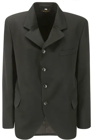 Comme des Garçons Jakke, Dame, Sort, S, Uld, Damejakke