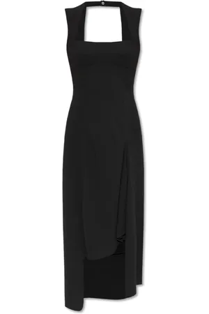 IRO Kjole, Dame, Sort, M, Polyester, Kjole Kraver