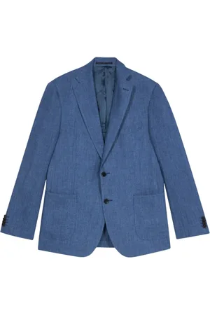 Brooks Brothers Jakke, Herre, Blå, M, Tyl, Linen Blazer