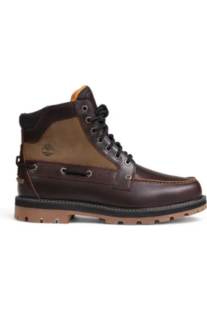 Timberland Sko, Herre, Brun, 41 EU, Læder, Snørestøvler Efterår/Vinter Kollektion