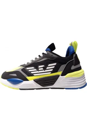 EA7 Sko, Herre, Sort, 40 EU, Uld, Mesh Racer Trainer