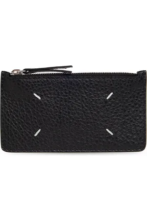 Maison Margiela Tilbehør, unisex, Sort, ONE SIZE, Læder, Zipped Cardholder