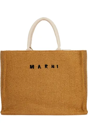 Marni Taske, Dame, , ONE SIZE, Stor Raffia Tote Bag