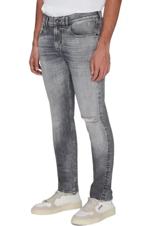 7 for all Mankind Jeans, Herre, Grå, W33, Paxtyn Left Hand Closeout Jeans