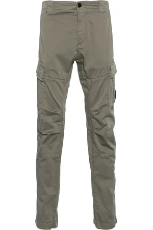 C.P. Company Bukser, Herre, Grøn, 3XL, Bomuld, Stretch Lens Cargo Pants