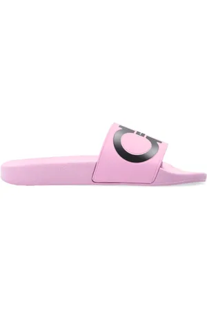 Salvatore Ferragamo Sko, Dame, Lyserød, 36 EU, Groovy Rubber Slides