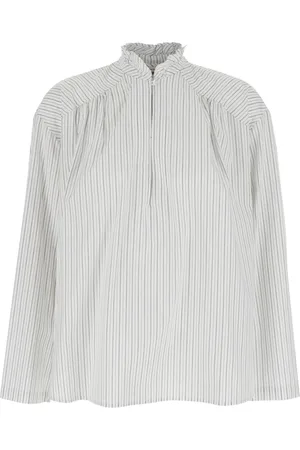 SEMICOUTURE Bluser & Skjorter, Dame, Hvid, XS, Bomuld, Fabrizia Hvid Skjorte