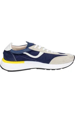 Moma Sko, Dame, Blå, 42 EU, Suede, Elegante Suede Sneakers