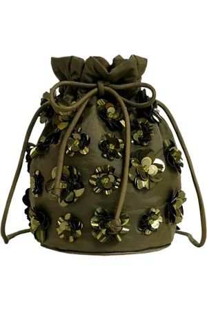 Essentiel Antwerp Taske, Dame, Grøn, ONE SIZE, Encoded Bucket Bag