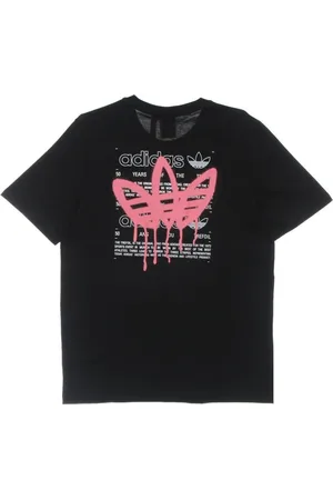 adidas Top, Herre, Sort, XL, Bomuld, Behind Tee Sort