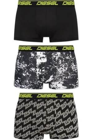 Diesel Undertøj, Herre, Flerfarvet, XS, Bomuld, Tre-pak boxershorts