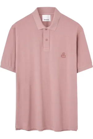 Isabel Marant Top, Herre, Lyserød, L, Uld, Stilfulde Polo T-shirts og Polos
