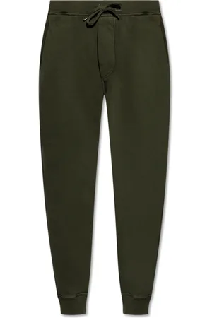 Dsquared2 Bukser, Herre, Grøn, L, Bomuld, Grønne Joggingbukser