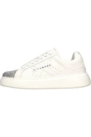 John Richmond Sko, Dame, Hvid, 39 EU, Læder, Sneakers Hvid