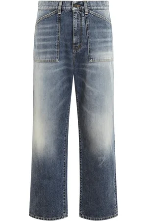 Givenchy Jeans, Herre, Blå, W32, Løstsiddende Blå Jeans