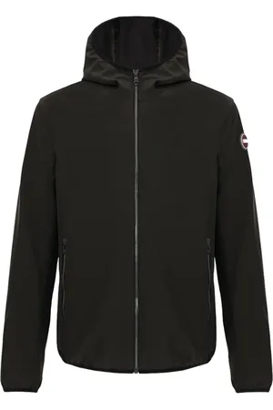 Colmar Jakke, Herre, Sort, 2XL, Uld, Sort Hætte Softshell Jakke