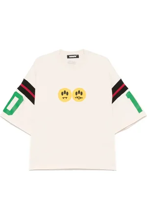 BARROW Top, Herre, Hvid, M, Hvid Basis T-Shirt