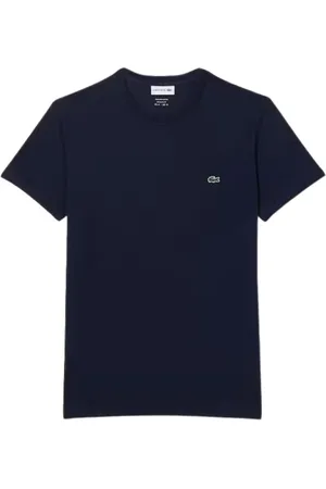 Lacoste Top, Herre, Blå, M, Girocollo T-shirt