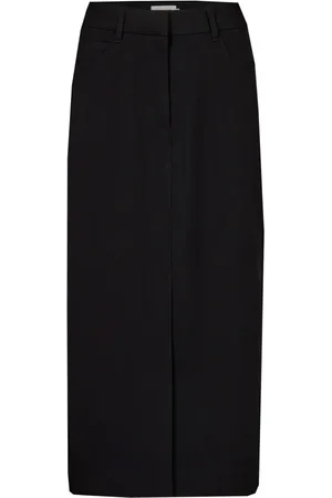 Copenhagen Muse Nederdel, Dame, Sort, XL, Polyester, Tailor Skirt