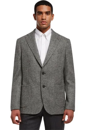 Brooks Brothers Jakke, Herre, Sort, S, Uld, Jomfruuld Sport Coat