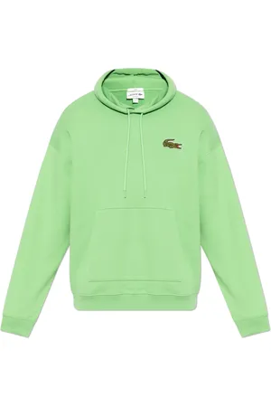 Lacoste Sweathshirts & Hoodies, Herre, Grøn, M, Bomuld, Hoodie