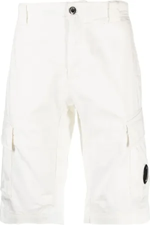 C.P. Company Shorts, Herre, Hvid, L, Uld, Lange Shorts