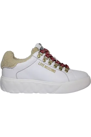 Moschino Sko, Dame, Hvid, 37 EU, Uld, Stilfuld Fashion Taske