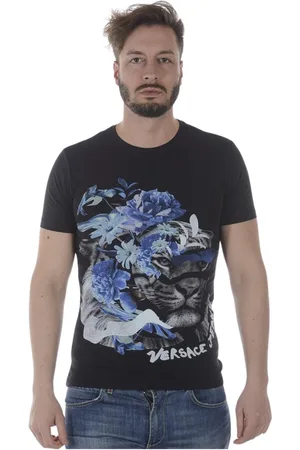 VERSACE Top, Herre, Sort, XL, Bomuld, Print 19 Extraslim T-Shirt Sweatshirt