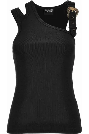 VERSACE Top, Dame, Sort, 2XS, Top Sort