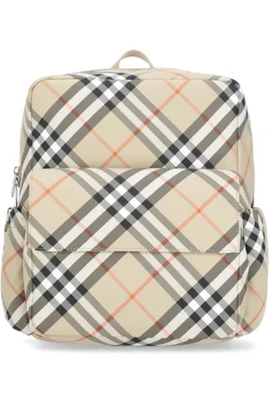 Burberry Taske, Dame, , ONE SIZE, Uld, Rygsæk til børn med ternet mønster