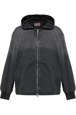 Diesel Jakke, Herre, Sort, L, Bomuld, Jacket J-Ade