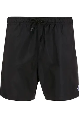 MARCELO BURLON Badetøj, Herre, Sort, S, Piping Badeshorts