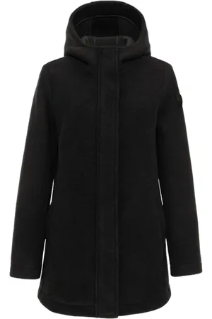 Colmar Frakke, Dame, Sort, 2XS, Uld, Sort Uldfrakke Extra Slim Fit