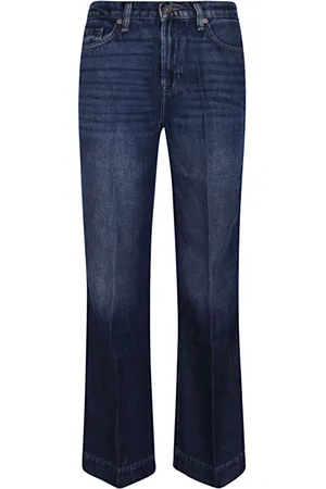 7 for all Mankind Jeans, Dame, Blå, W27, Bomuld, Blå Jeans Kvinders Mode Stil