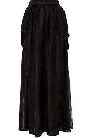 Max Mara Nederdel, Dame, Sort, 2XS, Silke Jedy Nederdel med Sideslidser