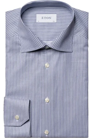 Eton Skjorte, Herre, Flerfarvet, 5XL, Contemporary Twill Skjorte
