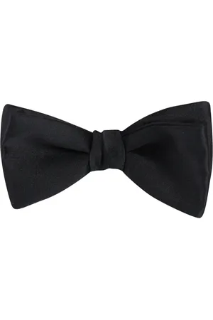 Lanvin Tilbehør, Herre, Sort, ONE SIZE, Silkeslips