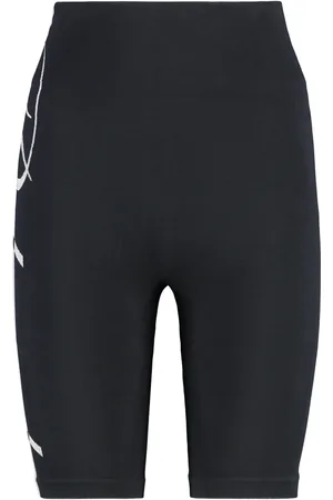 Rhude Sport, Dame, Sort, L, Uld, Sidelogo Print Shorts