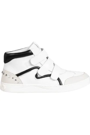 Liu Jo Sko, Dame, Hvid, 35 EU, Læder, Silver Studded Sneakers