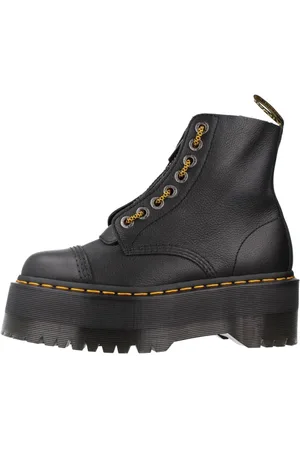 Dr. Martens Sko, Dame, Sort, 41 EU, Læder, Sinclair Max Pisa Snørestøvler